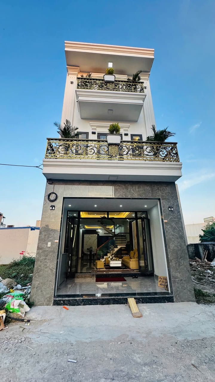 Nhà 3 tầng độc lập Nam Sơn, An Dương 60m² giá 3.45 tỷ - Full nội thất sang trọng!