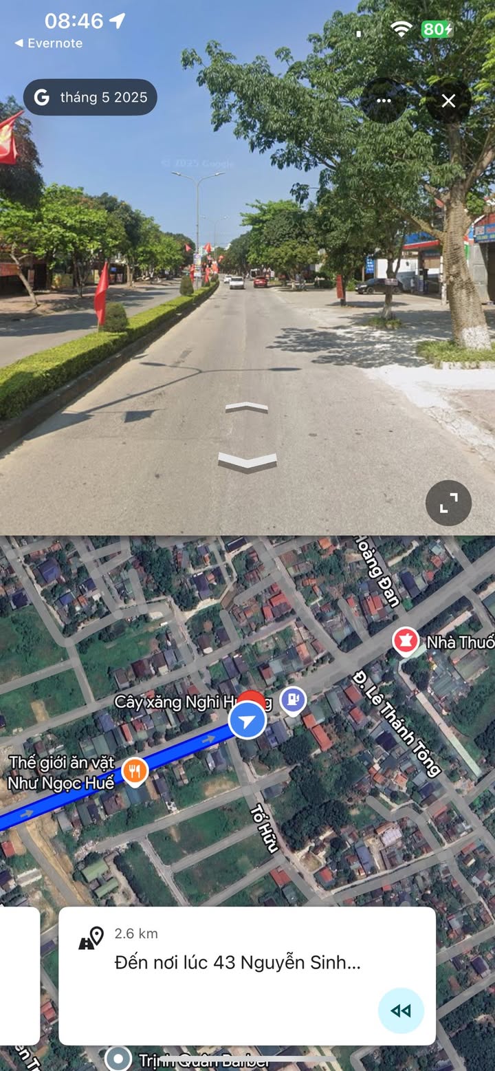 FrontHouse đường Nguyễn Sinh Cung, Nghi Hương 100m² giá 5 tỷ - Kinh doanh thuận lợi!