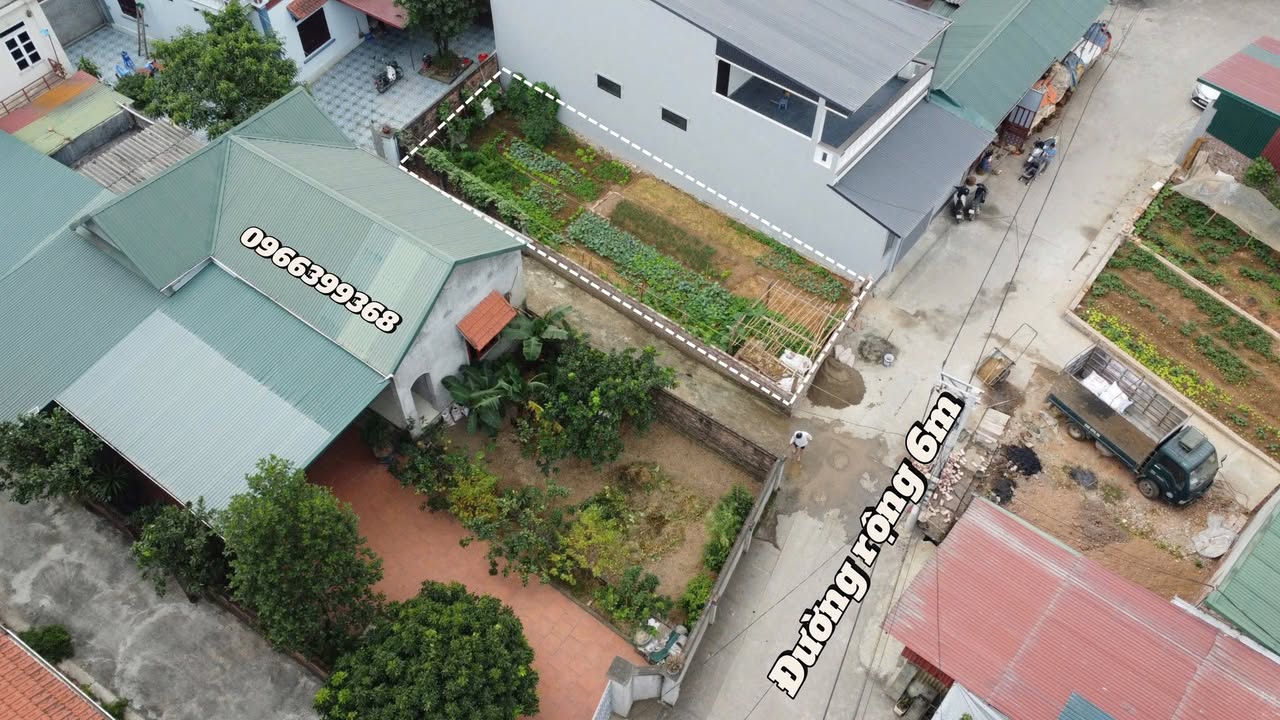 Đất nền lô góc Kiều Phú, Quốc Oai 124m² - Sổ đỏ chính chủ, đường ô tô tránh