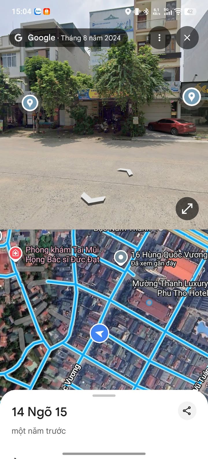 Đất nền ngõ 15 Hùng Quốc Vương Việt Trì 82m² giá 7.2 tỷ - Cơ hội đầu tư hấp dẫn!