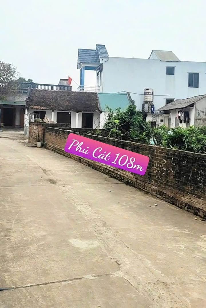 Đất thổ cư Phú Cát 108m² giá thỏa thuận - Mặt tiền rộng, ô tô tránh nhau!