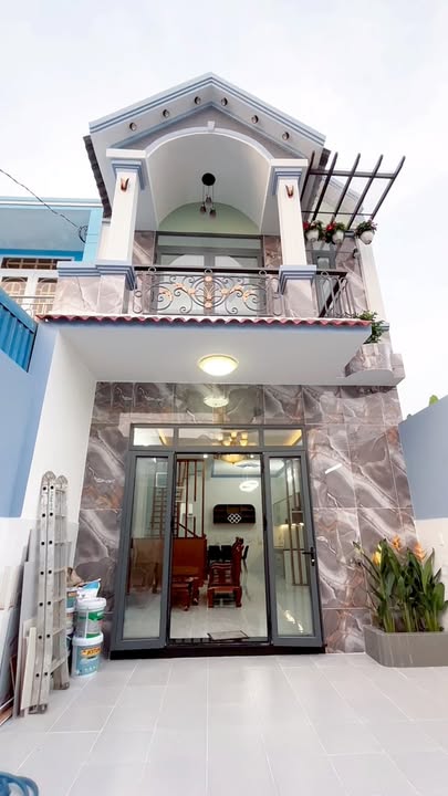 Nhà riêng Đức Hòa Long An 100m² giá 2.65 tỷ - Sổ đỏ chính chủ, hoàn công