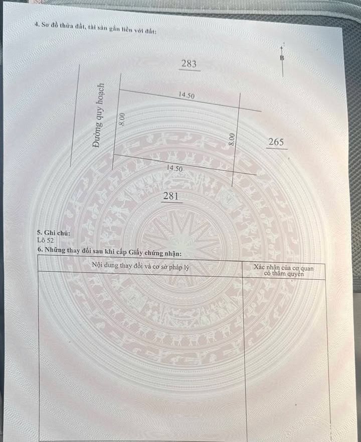 Lô đất 116m² khu dân cư cao cấp Vi Văn Phương Hưng Yên - Đầu tư sinh lời lý tưởng!