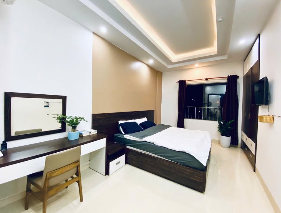 Căn hộ 1PN cho thuê Trần Hưng Đạo, Sơn Trà 50m² - View phố đẹp, vào ở ngay!