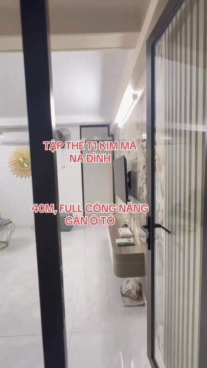 Căn hộ tầng 1 Kim Mã, Ba Đình 40m² giá 3 tỷ - Sổ đỏ chính chủ, thương lượng!