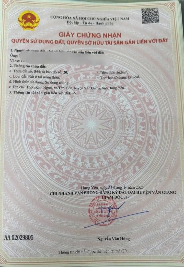 Đất nền lô góc Kim Ngưu 56,6m² giá thỏa thuận - Vuông vắn, ô tô tránh nhau!