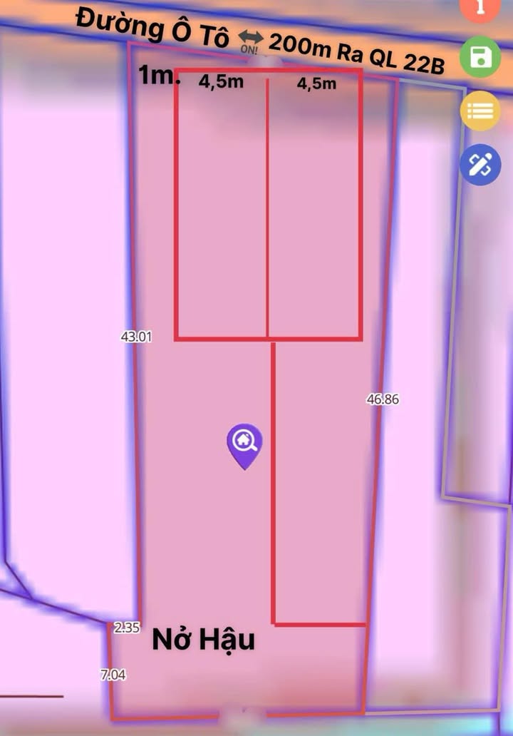 Đất nền Thanh Điền, Châu Thành, Tây Ninh 420m² giá 600 triệu - Nở hậu, cơ hội đầu tư tốt!