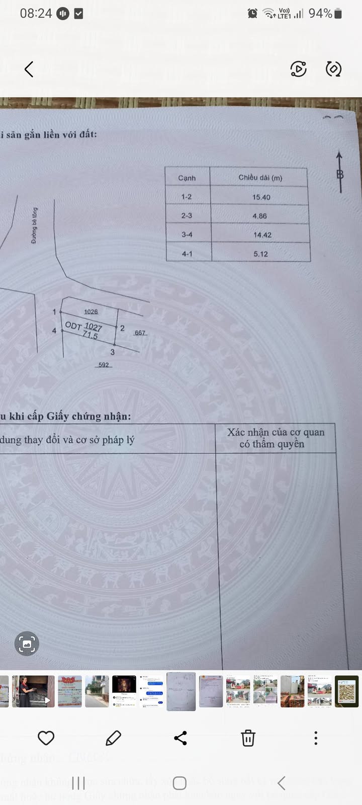 Đất thổ cư Vĩnh Yên 72m² giá 2.4 tỷ - Đầu tư sinh lời ngay!