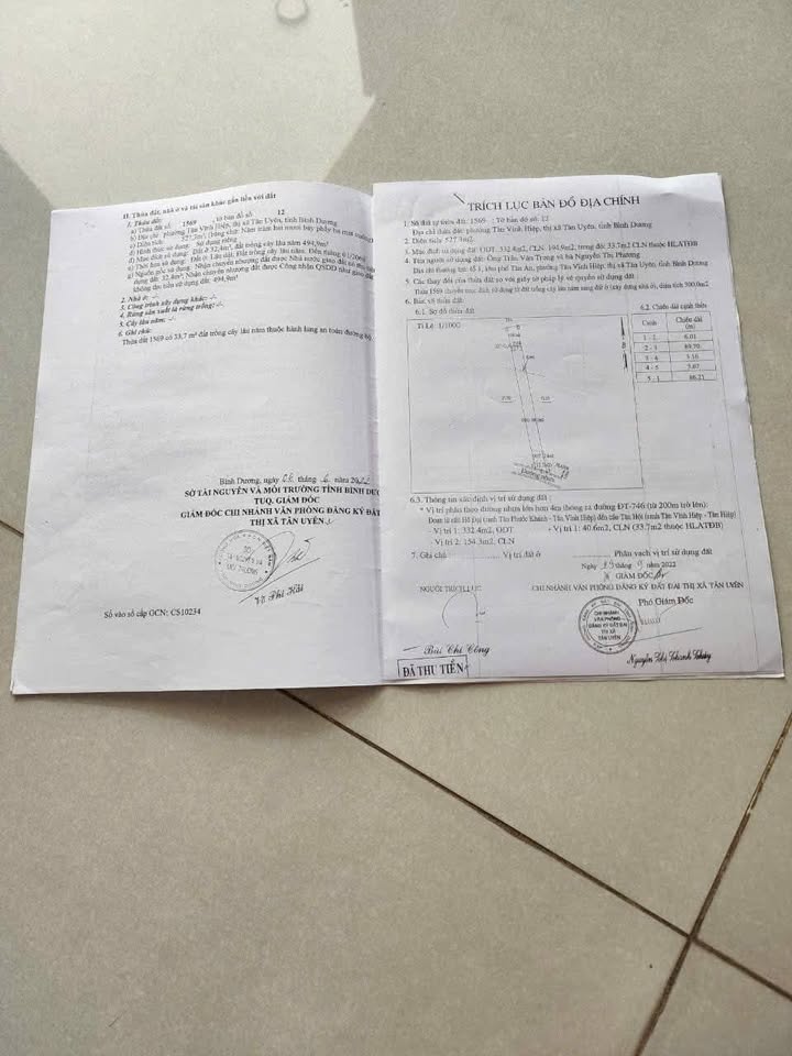 Đất nền mặt tiền đường ĐX 05, Tân Vĩnh Hiệp 1.174m² giá 10 tỷ - Cơ hội đầu tư hấp dẫn!