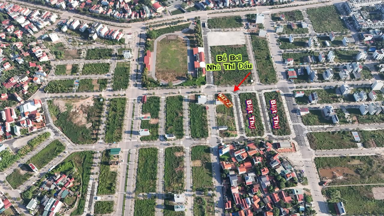 Đất nền lô góc tại khu đô thị Rùa Vàng, Lạng Giang - Diện tích 100.5m², giá 4.25 tỷ!