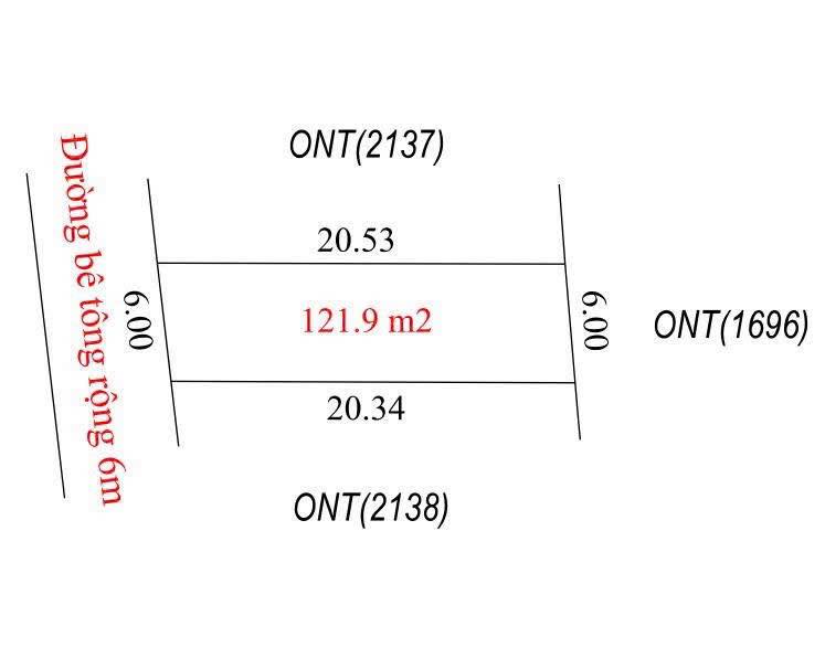 Đất nền Hưng Tây, Hưng Nguyên 121.9m² giá chỉ 4 tỷ - Đầu tư sinh lời ngay!