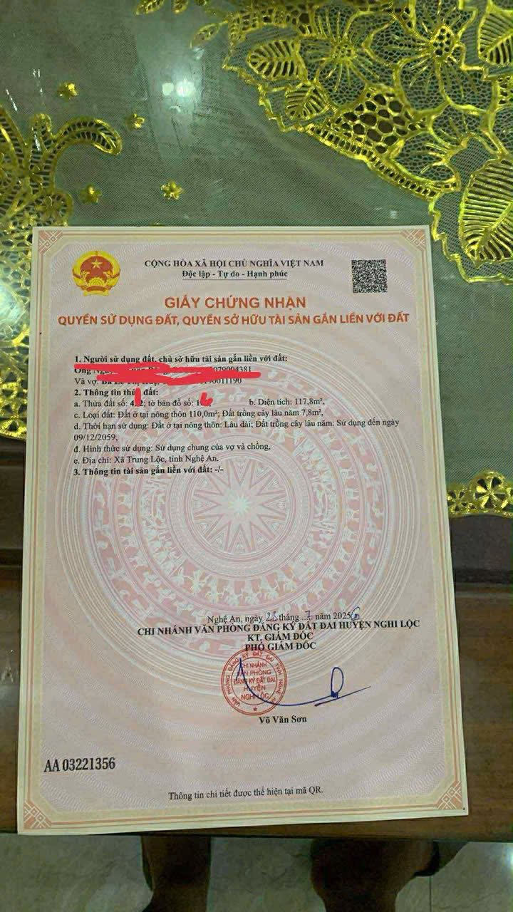 Đất Nghi Thuận 117m² giá 1.9 tỷ - Đầu tư sinh lời hấp dẫn!