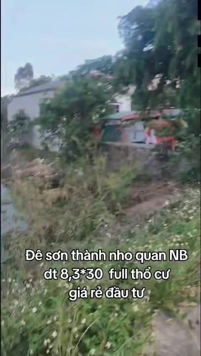 Đất nền phường Sơn Thành, huyện Nho Quan 249m² - Giá đầu tư hấp dẫn!