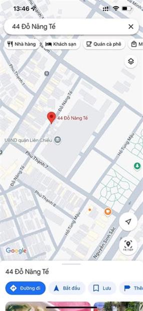 Đất mặt tiền đường Đỗ Năng Tế, quận Liên Chiểu, Đà Nẵng 100m² - Vị trí đắc địa, giá tốt!