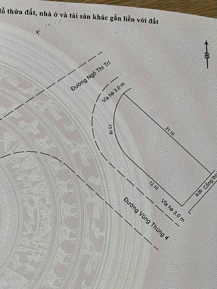 Đất nền đường Ngô Thi Trí, quận Sơn Trà, 152m² giá 11.5 tỷ - Cách biển chỉ 200m!