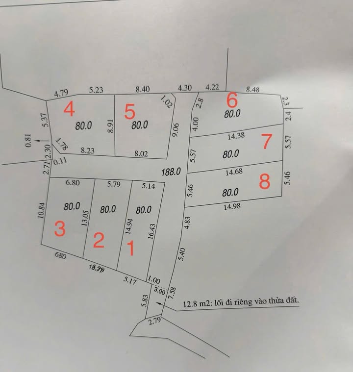 Đất nền thôn Bạch Nao, xã Tam Hưng 80m² - Khu dân cư sầm uất, thuận tiện giao thông!