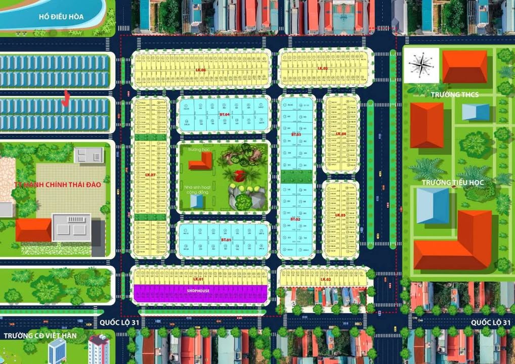 Đất nền Khu Đô Thị Số 5 Thái Đào Lạng Giang 90m² giá 3.3 tỷ - Cơ hội đầu tư hấp dẫn!