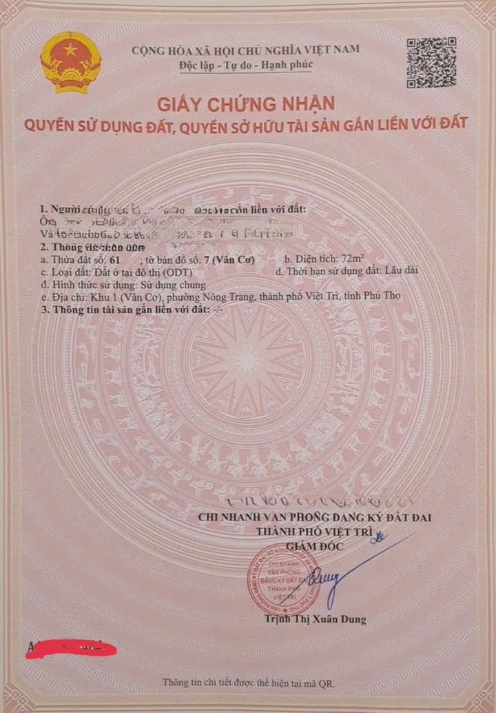 Nhà phố Nông Trang, Việt Trì 72m² giá 3 tỷ - Nội thất hiện đại, sẵn sàng vào ở!