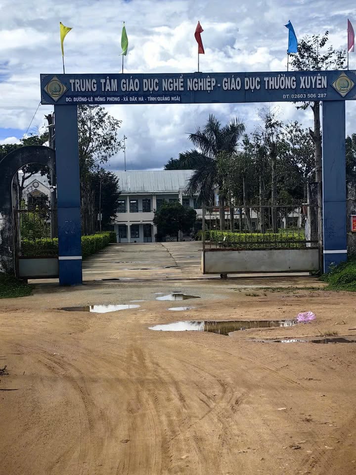 Đất nền mặt tiền Trường Nghề Đắk Hà 195m² giá mềm - Cơ hội đầu tư tốt!