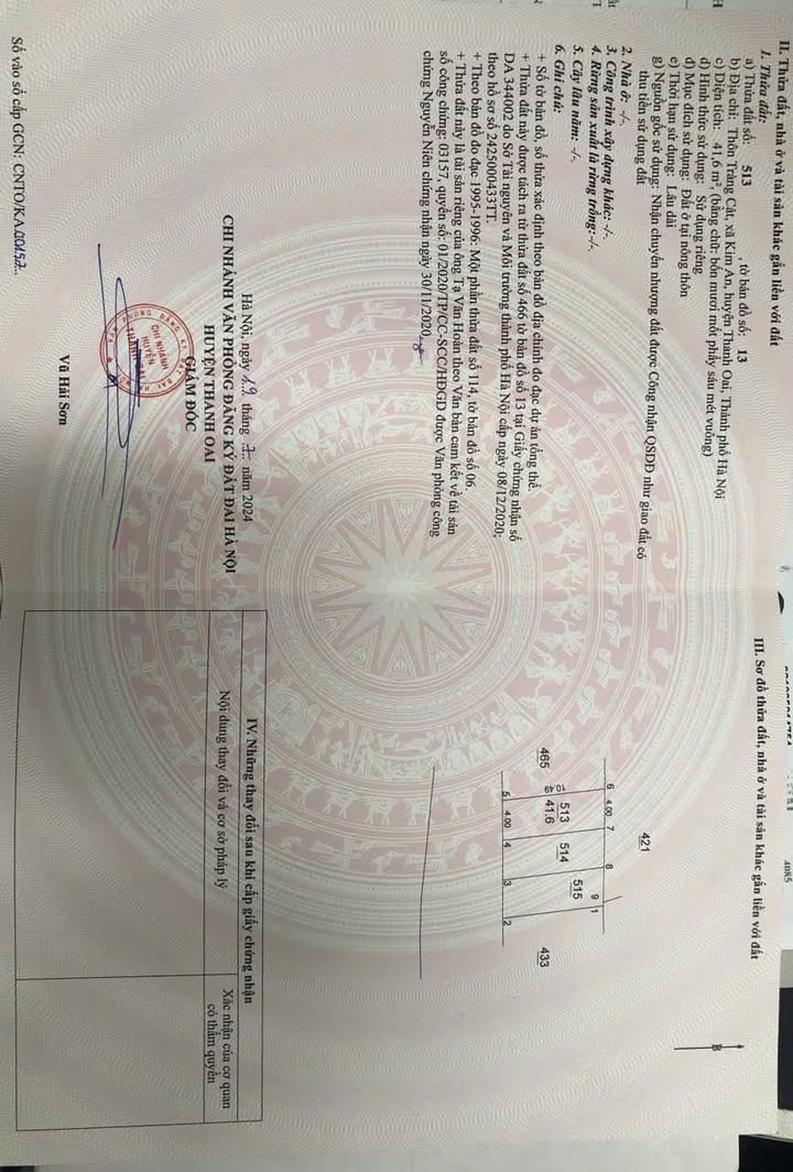 Đất nền Kim An - Thanh Oai 46m² giá mềm - Kinh doanh đắc địa!