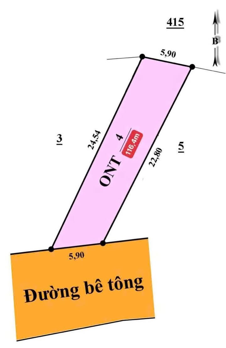 Đất Khánh Đông - Khánh Vĩnh 116m² giá 199 triệu - Đường ô tô thông thoáng!