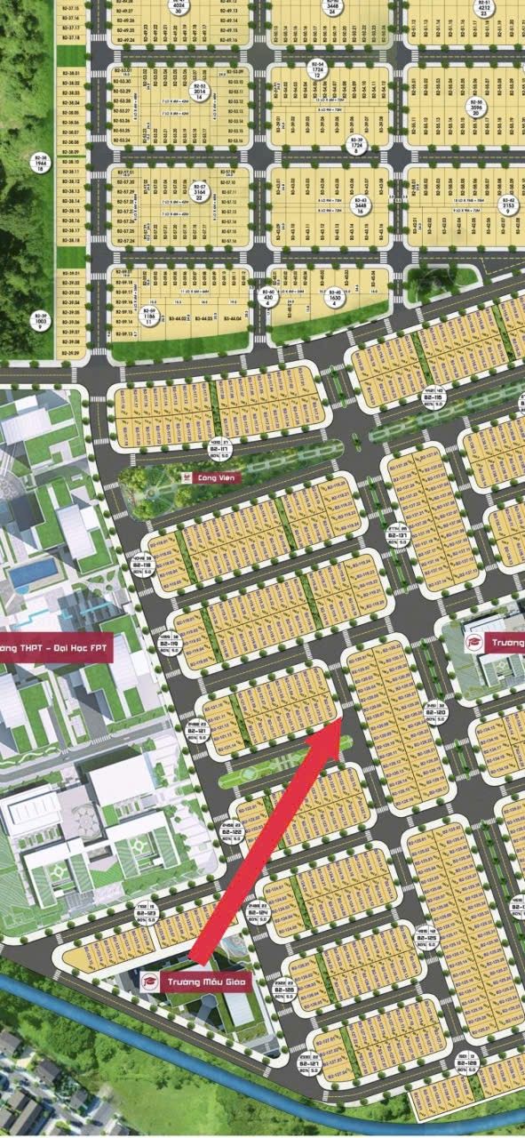 Đất nền khu đô thị FPT Đà Nẵng 102m² giá 5.3 tỷ - Cơ hội đầu tư lý tưởng!