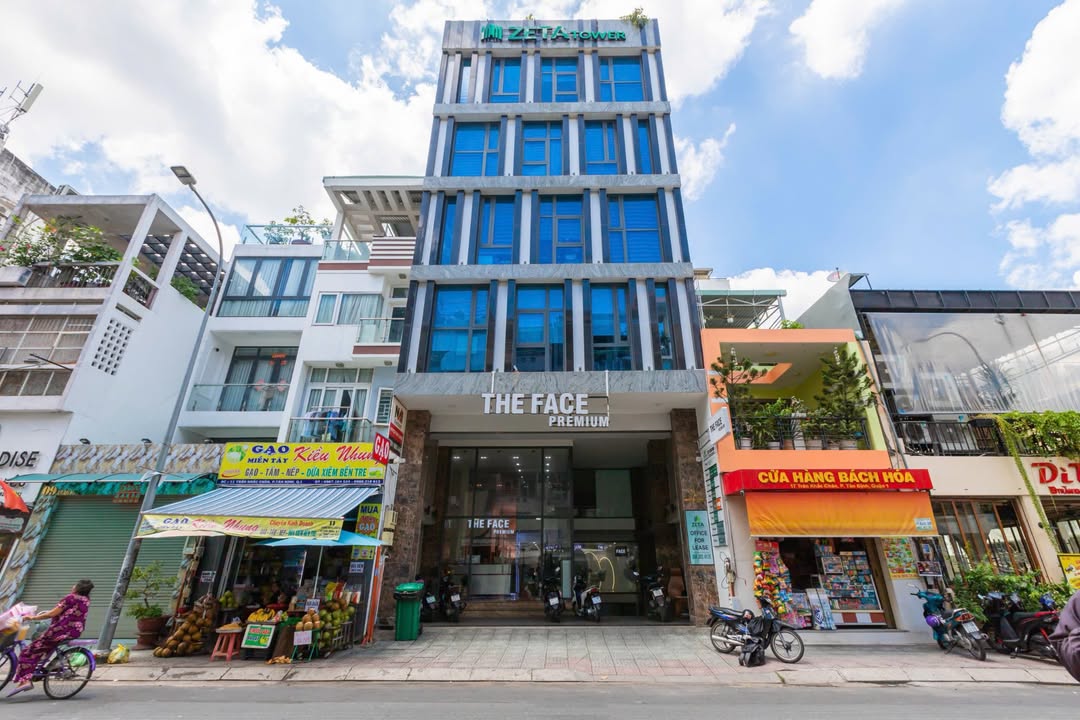 Cho thuê mặt bằng trệt tòa nhà Trần Khắc Chân, Quận 1, 192m² - Vị trí đắc địa cho kinh doanh!