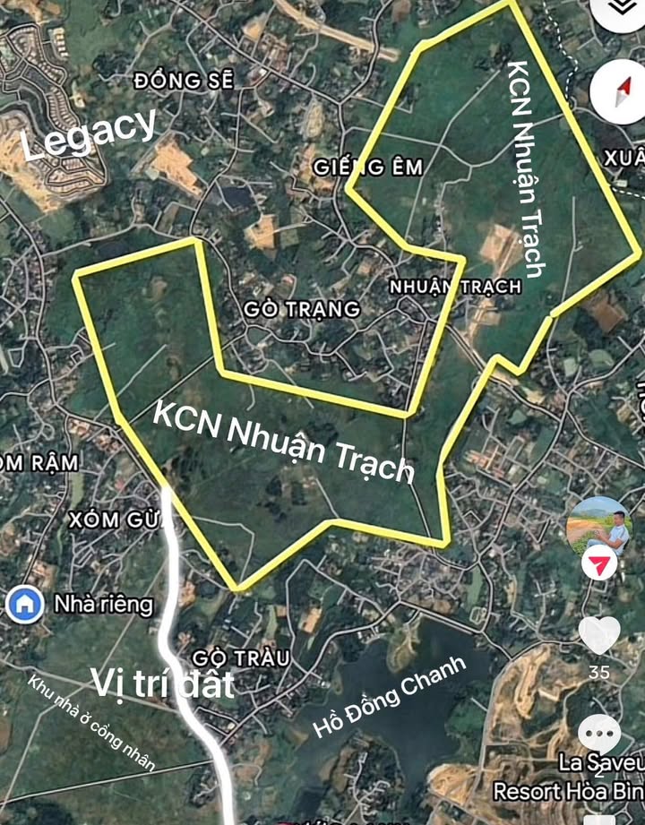 Đất nền Cư Yên, Lương Sơn 74m² giá 1.35 tỷ - Mặt tiền rộng, kinh doanh tốt!