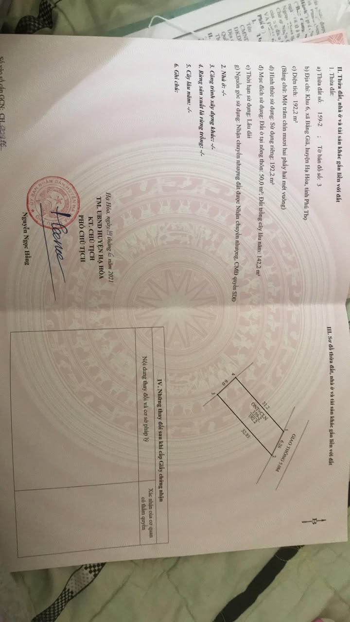 Đất nền Bằng Giã, Hạ Hoà 192m² giá 850 triệu - Cơ hội đầu tư hấp dẫn!