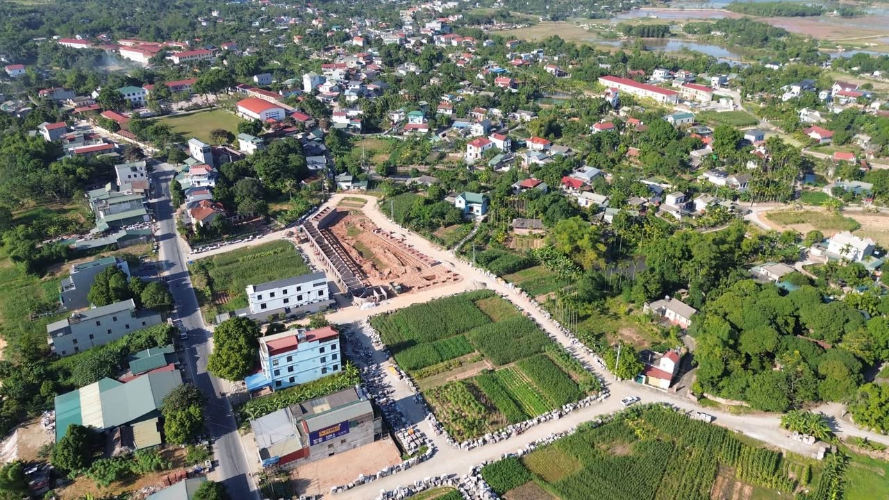 Đất nền 2 mặt tiền Vĩnh Chân, Hạ Hòa 120m² - Kinh doanh sầm uất!