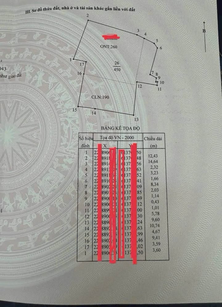 Đất nền Bồ Đề, Bình Lục 450m² giá chỉ 3.141 tỷ - Có nhà mái bằng tặng kèm!