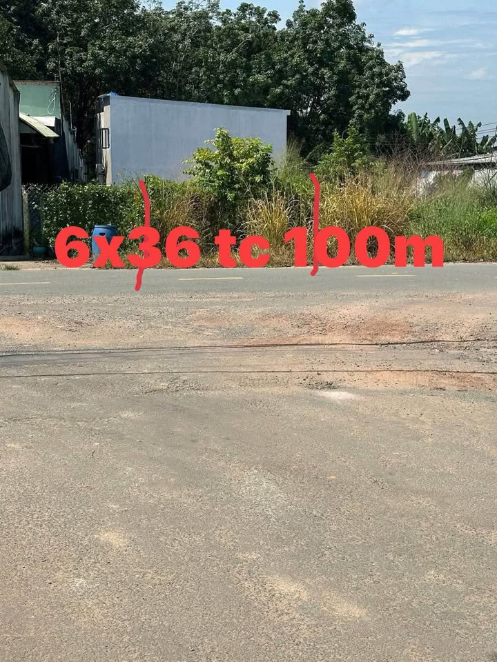 Đất mặt tiền đường DH 609, Phú An, 208m² giá 2 tỷ - Cơ hội đầu tư hấp dẫn!