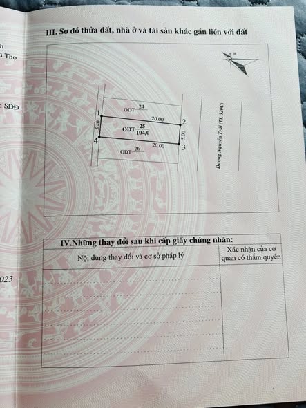 Đất nền mặt đường nhựa Âu Cơ, Thị xã Phú Thọ 100m² - Đầu tư sinh lời ngay!