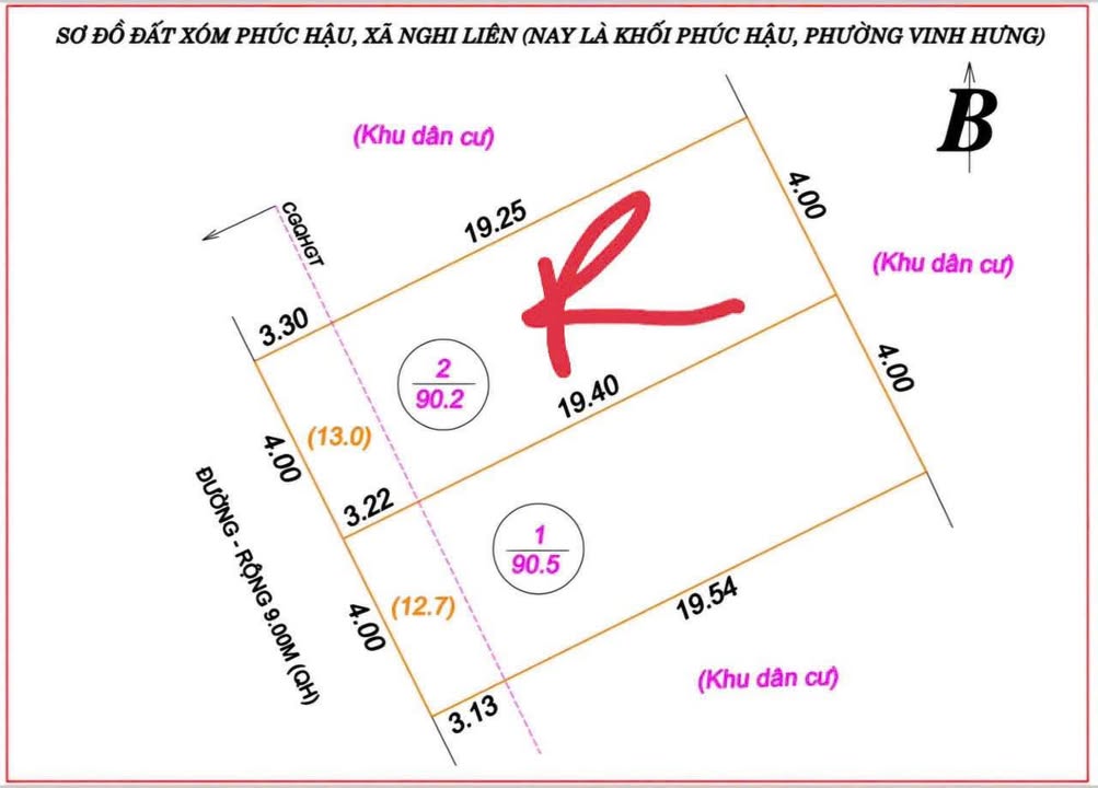 Đất nền Nghi Liên 90.5m² giá chỉ 2 tỷ - Vị trí đắc địa, giao thông thuận lợi!