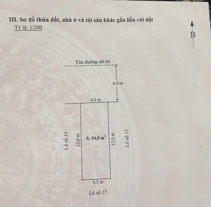 Đất nền TĐC Hộ Phụ Xi Măng, Đồng Thái, An Dương 54m² giá chỉ 2,85 tỷ - Cơ hội đầu tư tuyệt vời!