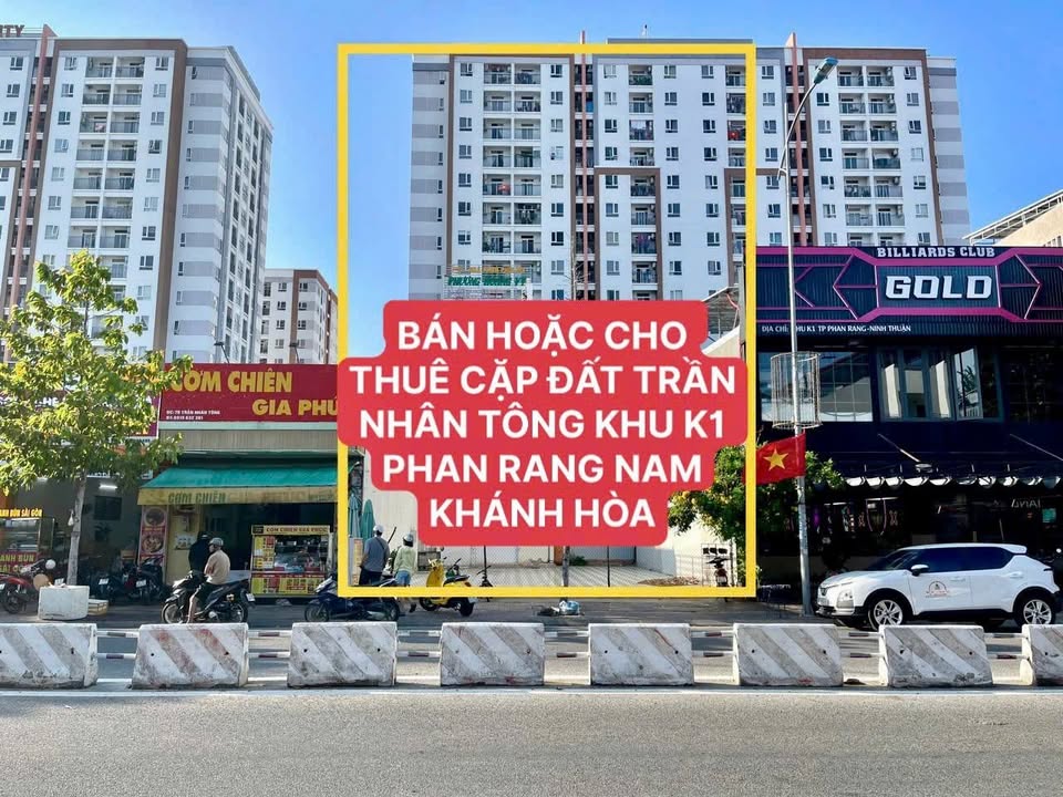 Đất mặt tiền Trần Nhân Tông, Phan Rang-Tháp Chàm 180m² giá 12 tỷ - Dòng tiền ổn định!