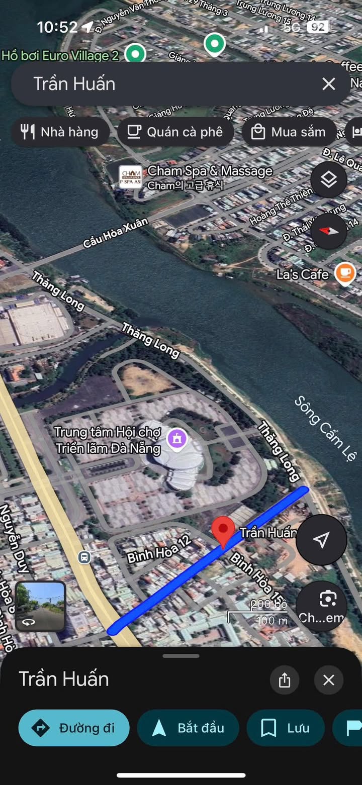 Nhà 3 tầng mặt tiền Trần Huấn 200m² giá 20 tỷ - Vị trí đắc địa tiềm năng!