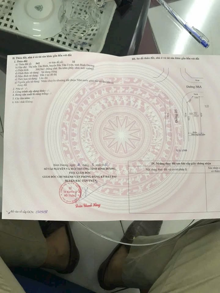 Đất nền Lô góc 300m² Vĩnh Tân, Tân Uyên - Giá chỉ 11 tỷ - Đầu tư sinh lời cao!