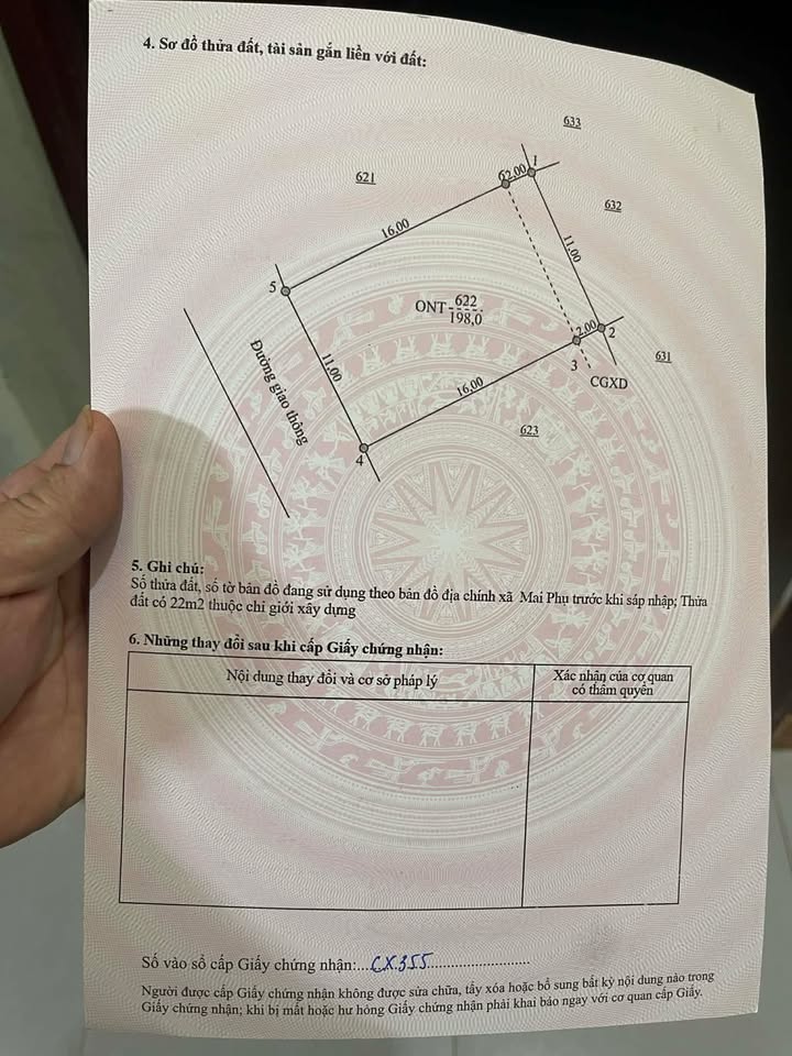Đất đấu chợ Mai Phụ, Lộc Hà 198m² - Cơ hội đầu tư tuyệt vời!