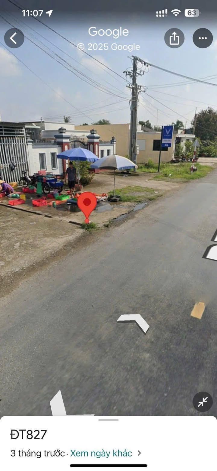 Nhà mặt tiền đường Tỉnh lộ 827A, Châu Thành, Long An - Diện tích 272m² giá 2.2 tỷ, thương lượng nhẹ!