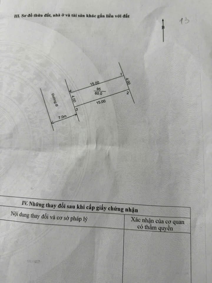 Đất nền Phú Nhi Sơn Tây 60m² giá 3 tỷ - Đường ô tô tránh nhau