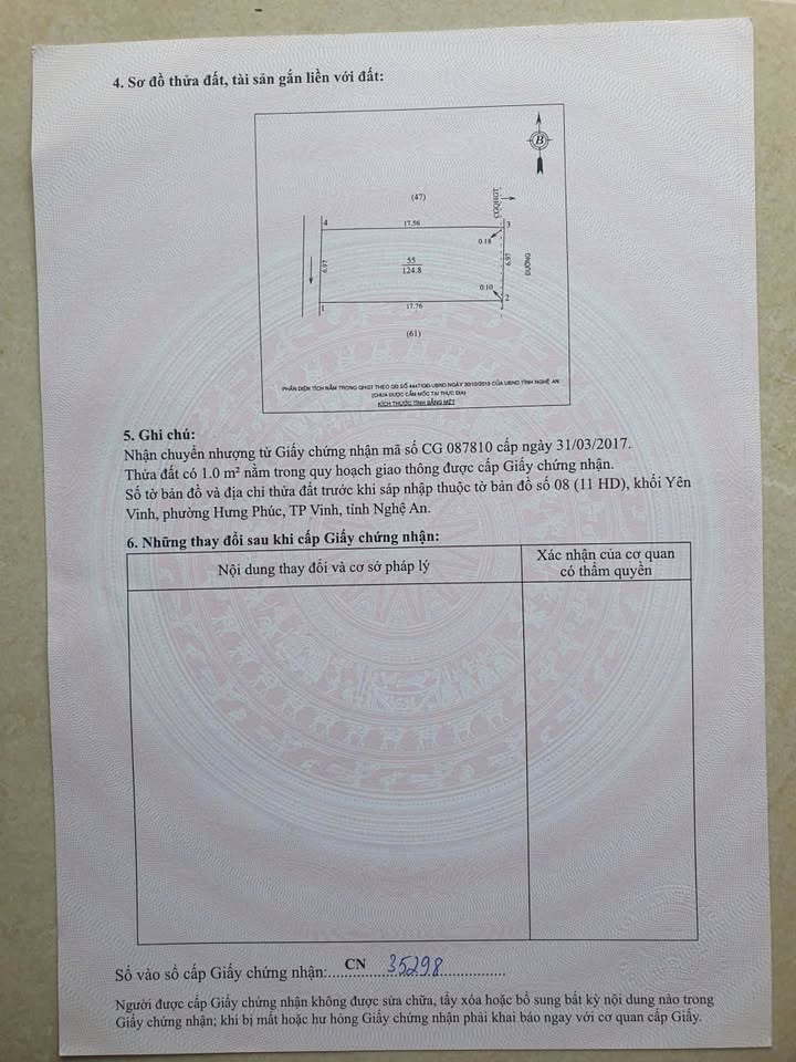 Đất nền số 41 đường Yên Vinh, phường Hưng Phúc, 125m² giá 10 tỷ - Cơ hội đầu tư không thể bỏ lỡ!