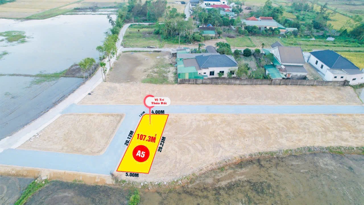 Đất Nghi Thạch 107m² giá 1.1 tỷ - Lô góc duy nhất, tiềm năng tăng giá!