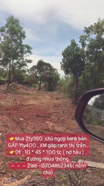 Đất nền Xuyên Mộc, Bà Rịa - Vũng Tàu 450m² giá 1.4 tỷ - Cơ hội đầu tư hấp dẫn!