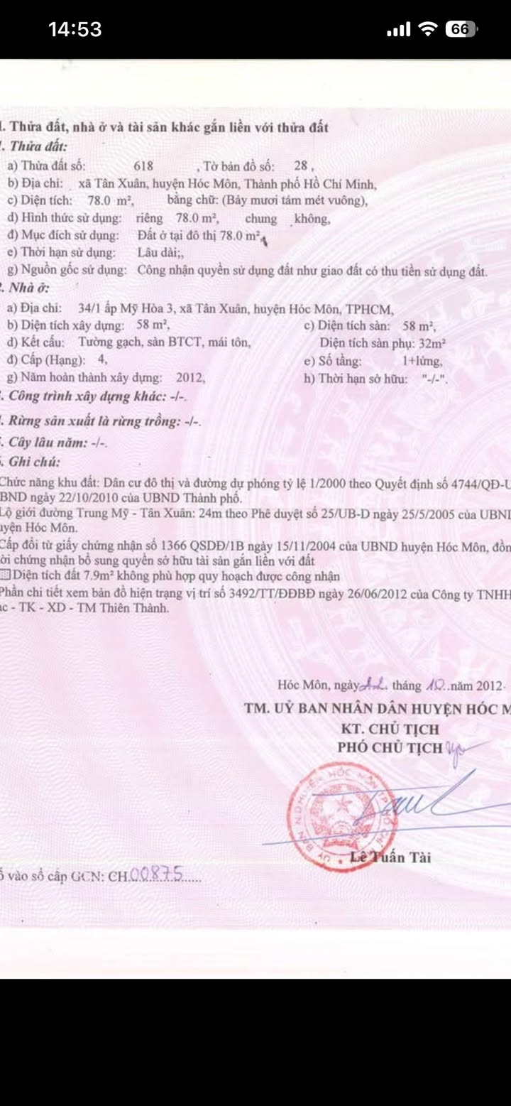 Bán nhà mặt tiền đường Trung Mỹ Tân Xuân 102m² giá 5.3 tỷ - Vị trí sầm uất, kinh doanh lý tưởng!