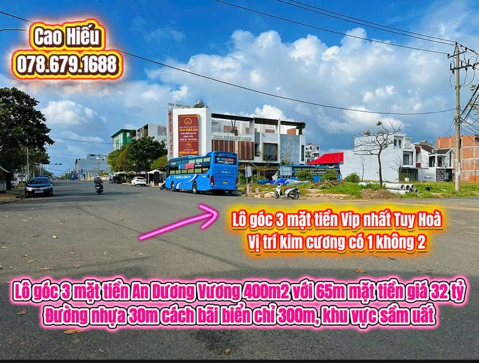 Đất nền mặt tiền An Dương Vương 400m² giá 32 tỷ - Cơ hội đầu tư tuyệt vời!