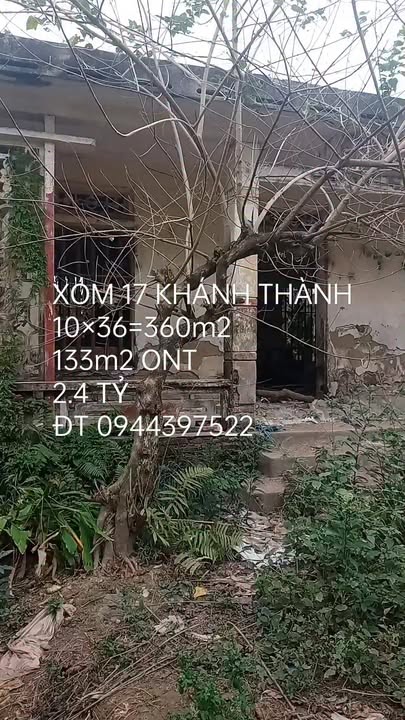 Đất thổ cư Yên Khánh 360m² giá thỏa thuận - Mặt tiền quốc lộ 481 thuận tiện kinh doanh