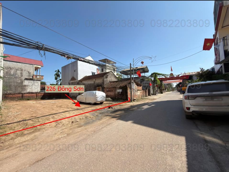 Đất mặt phố Chợ Gốt – Đông Sơn 226m² giá thỏa thuận - Cơ hội vàng cho nhà đầu tư!