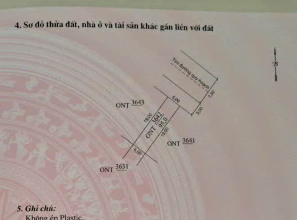 Đất nền Rừng Thông, Đông Sơn 95m² giá 1 tỷ - Chính chủ cần bán gấp!