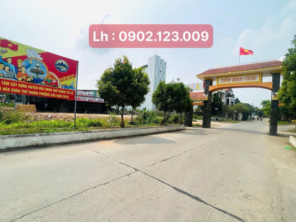 Đất nền Quang Châu Hòa Vang 180m² giá 4.7 tỷ - Kinh doanh thuận lợi!